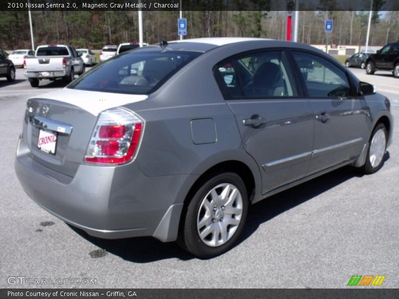 Magnetic Gray Metallic / Charcoal 2010 Nissan Sentra 2.0