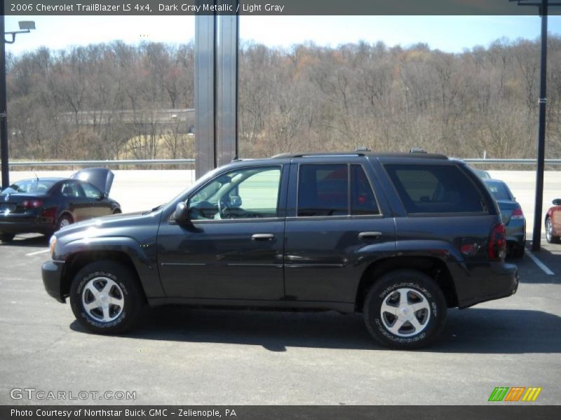 Dark Gray Metallic / Light Gray 2006 Chevrolet TrailBlazer LS 4x4