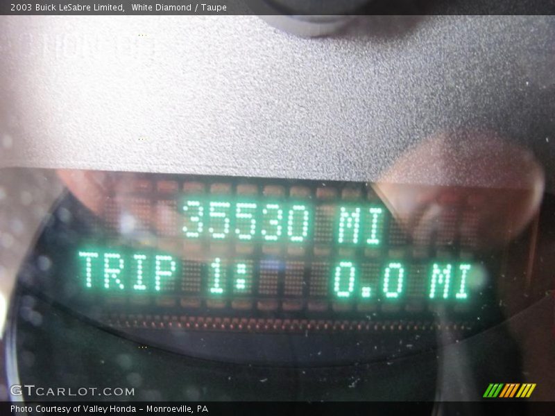 White Diamond / Taupe 2003 Buick LeSabre Limited