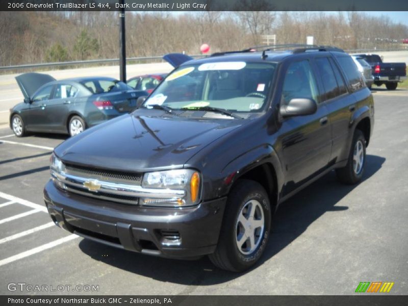 Dark Gray Metallic / Light Gray 2006 Chevrolet TrailBlazer LS 4x4