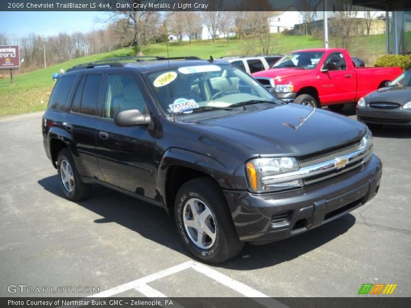 Dark Gray Metallic / Light Gray 2006 Chevrolet TrailBlazer LS 4x4