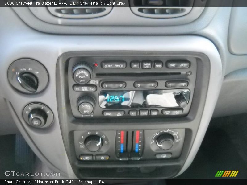 Dark Gray Metallic / Light Gray 2006 Chevrolet TrailBlazer LS 4x4