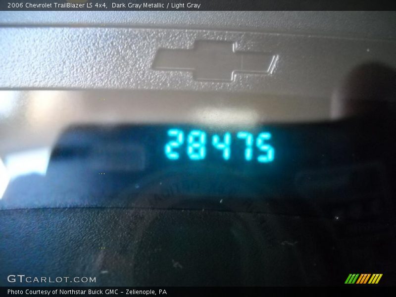Dark Gray Metallic / Light Gray 2006 Chevrolet TrailBlazer LS 4x4