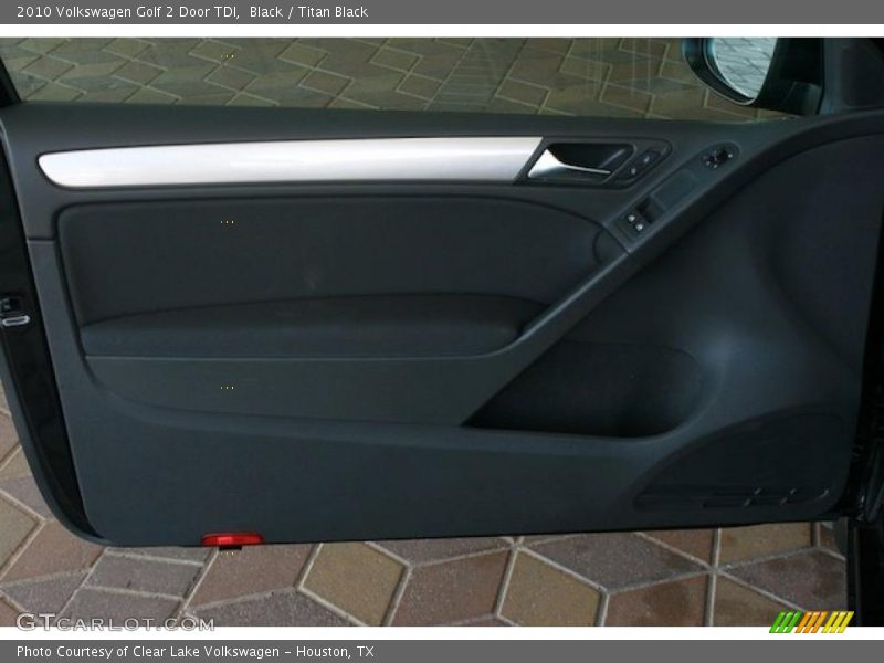 Black / Titan Black 2010 Volkswagen Golf 2 Door TDI