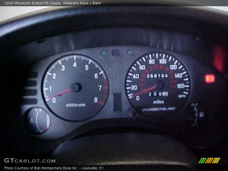 Kalapana Black / Black 1999 Mitsubishi Eclipse RS Coupe