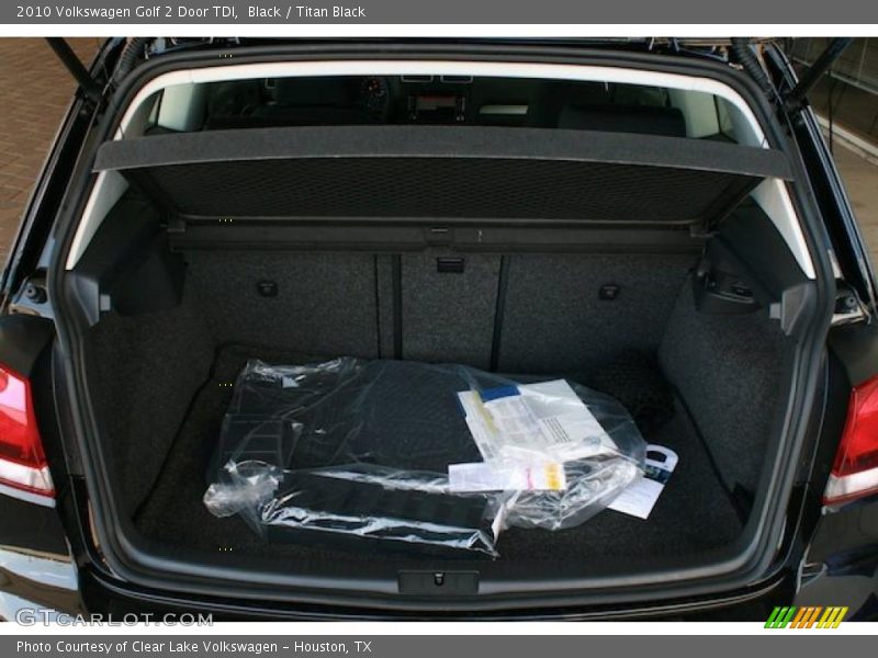 Black / Titan Black 2010 Volkswagen Golf 2 Door TDI