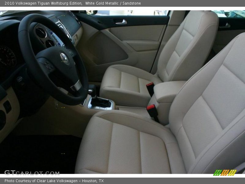 White Gold Metallic / Sandstone 2010 Volkswagen Tiguan Wolfsburg Edition