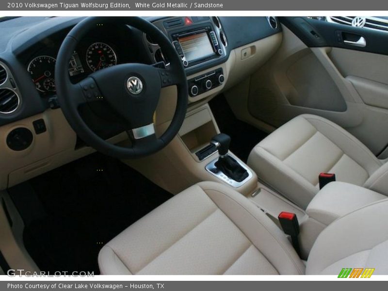 White Gold Metallic / Sandstone 2010 Volkswagen Tiguan Wolfsburg Edition