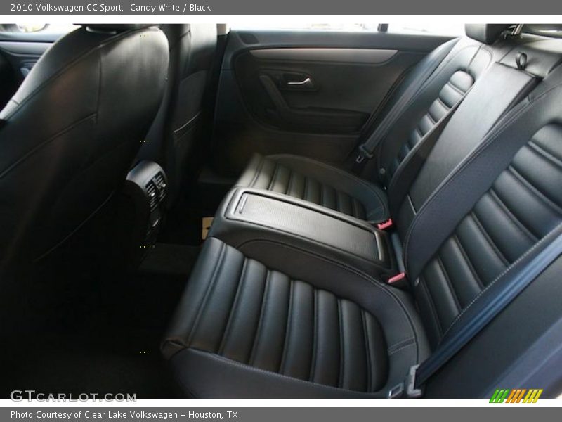 Candy White / Black 2010 Volkswagen CC Sport