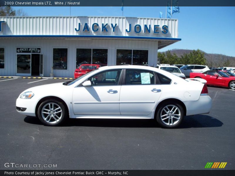 White / Neutral 2009 Chevrolet Impala LTZ