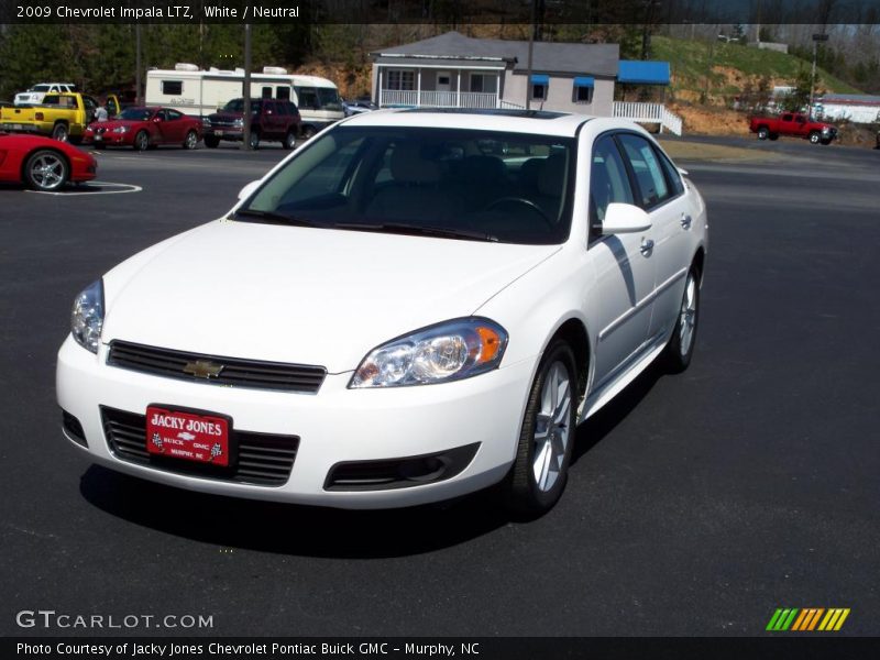White / Neutral 2009 Chevrolet Impala LTZ