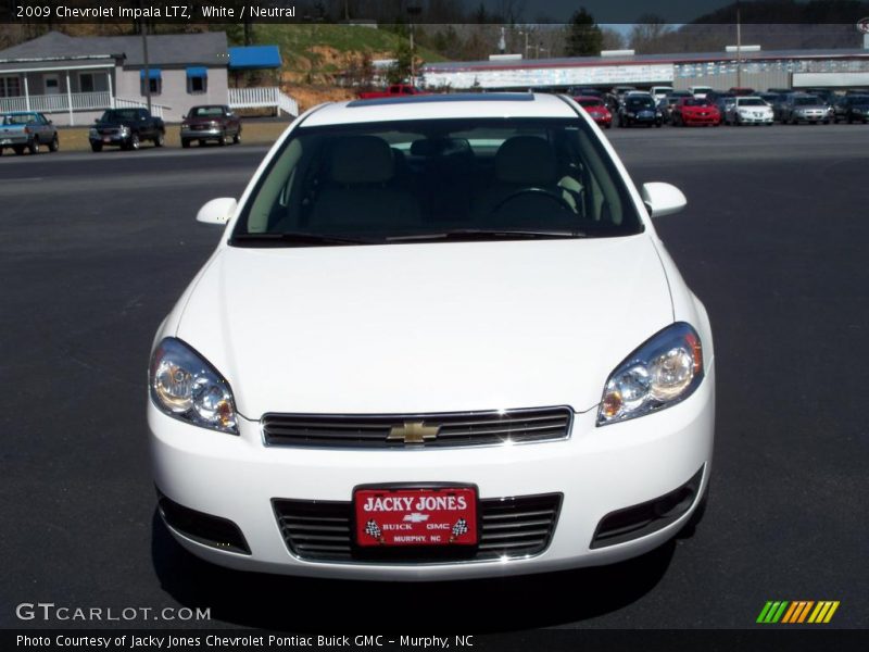 White / Neutral 2009 Chevrolet Impala LTZ