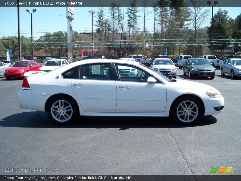 White / Neutral 2009 Chevrolet Impala LTZ