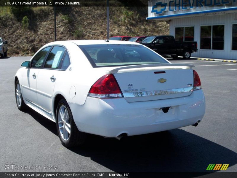 White / Neutral 2009 Chevrolet Impala LTZ