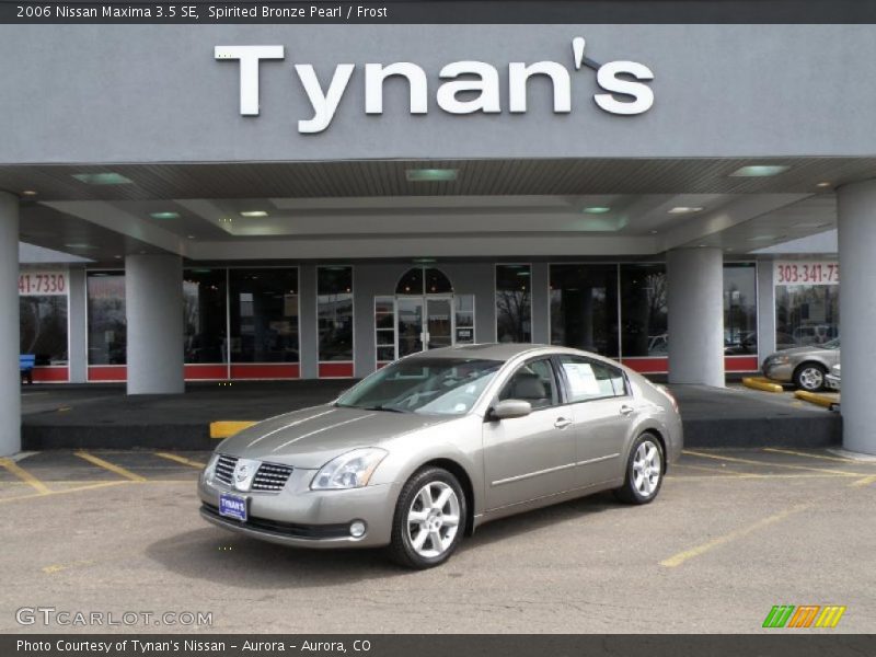 Spirited Bronze Pearl / Frost 2006 Nissan Maxima 3.5 SE