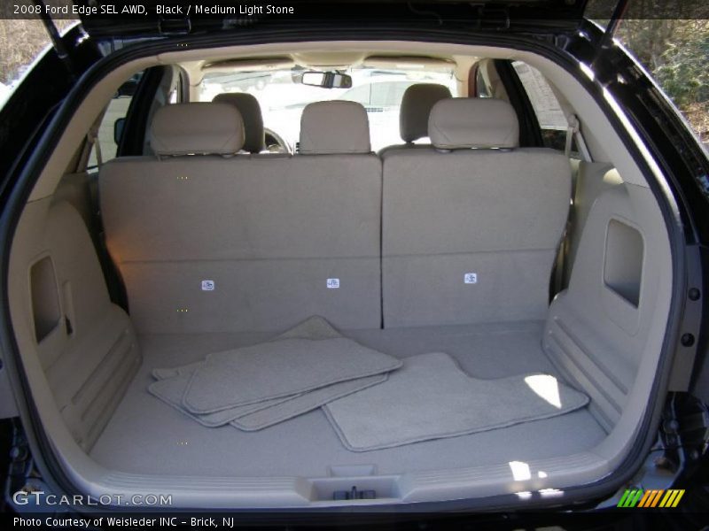 Black / Medium Light Stone 2008 Ford Edge SEL AWD