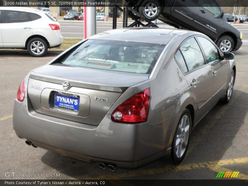 Spirited Bronze Pearl / Frost 2006 Nissan Maxima 3.5 SE