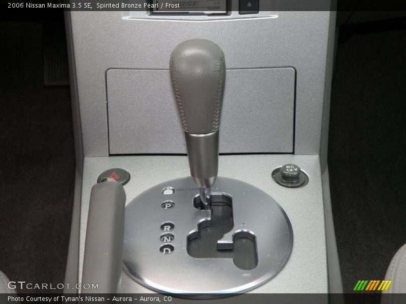 Spirited Bronze Pearl / Frost 2006 Nissan Maxima 3.5 SE
