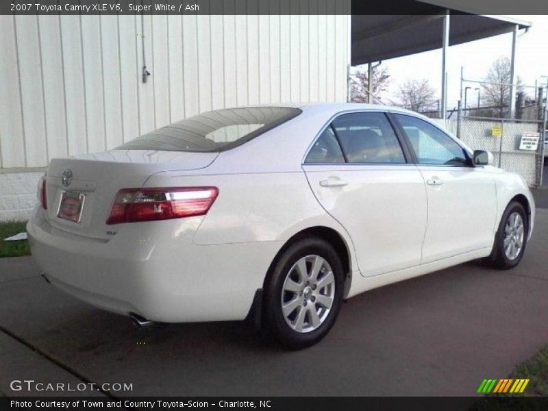 Super White / Ash 2007 Toyota Camry XLE V6