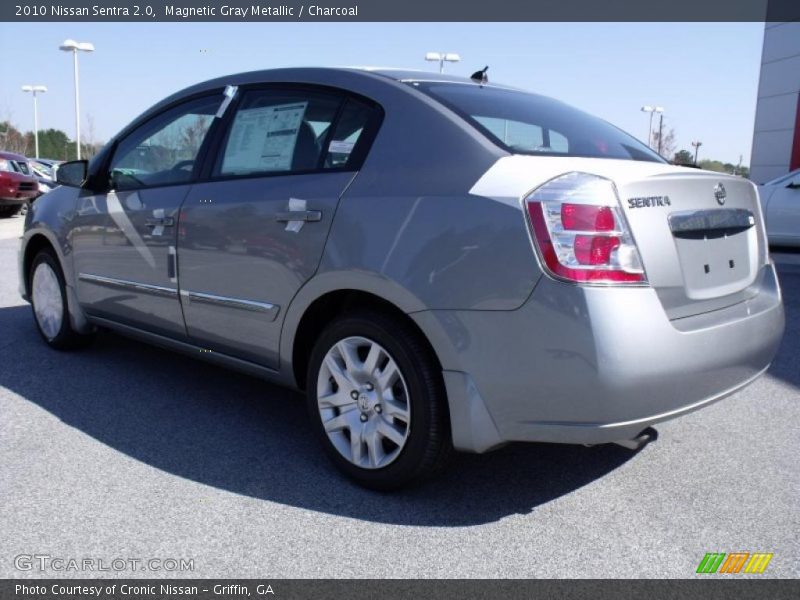 Magnetic Gray Metallic / Charcoal 2010 Nissan Sentra 2.0