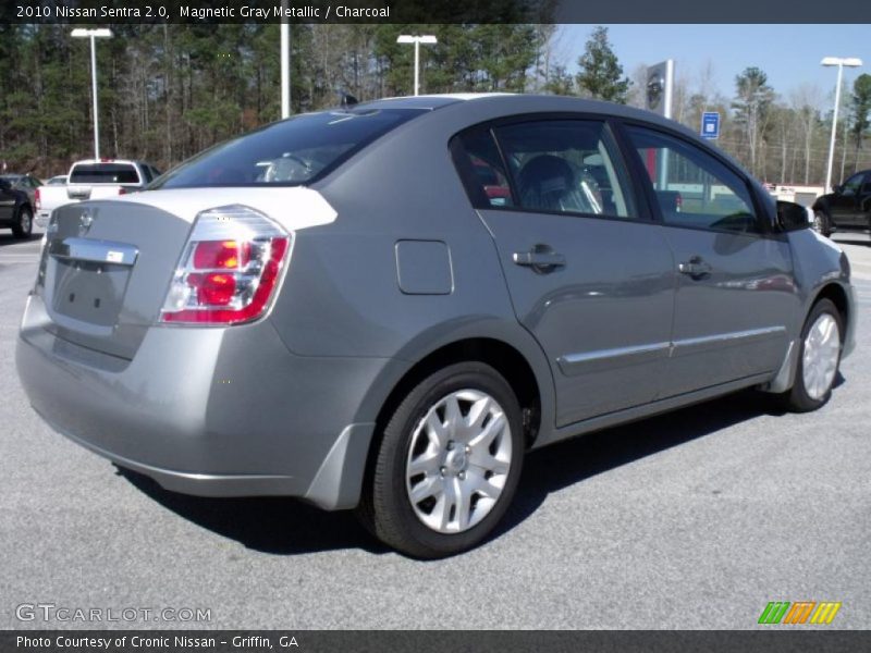 Magnetic Gray Metallic / Charcoal 2010 Nissan Sentra 2.0