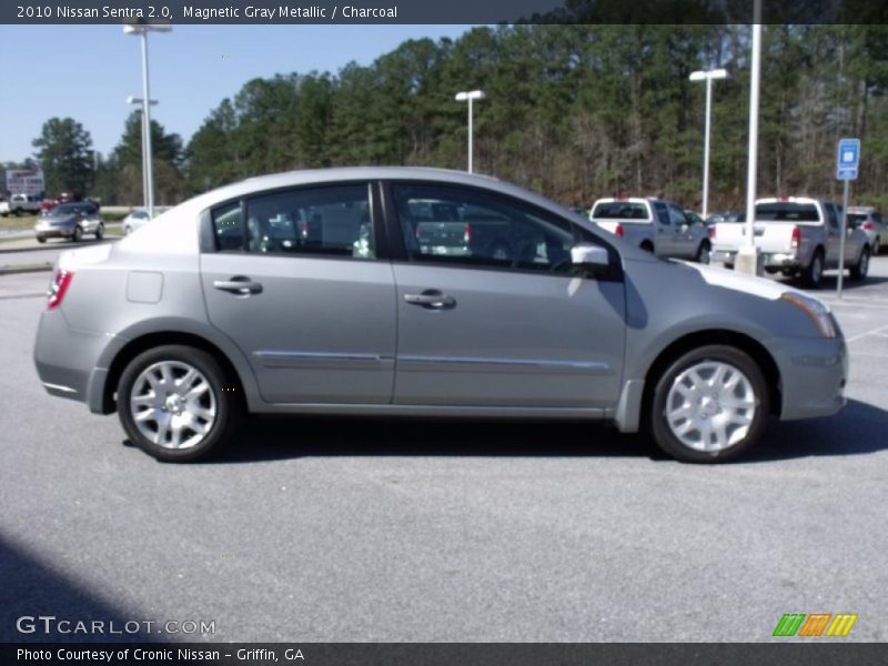 Magnetic Gray Metallic / Charcoal 2010 Nissan Sentra 2.0