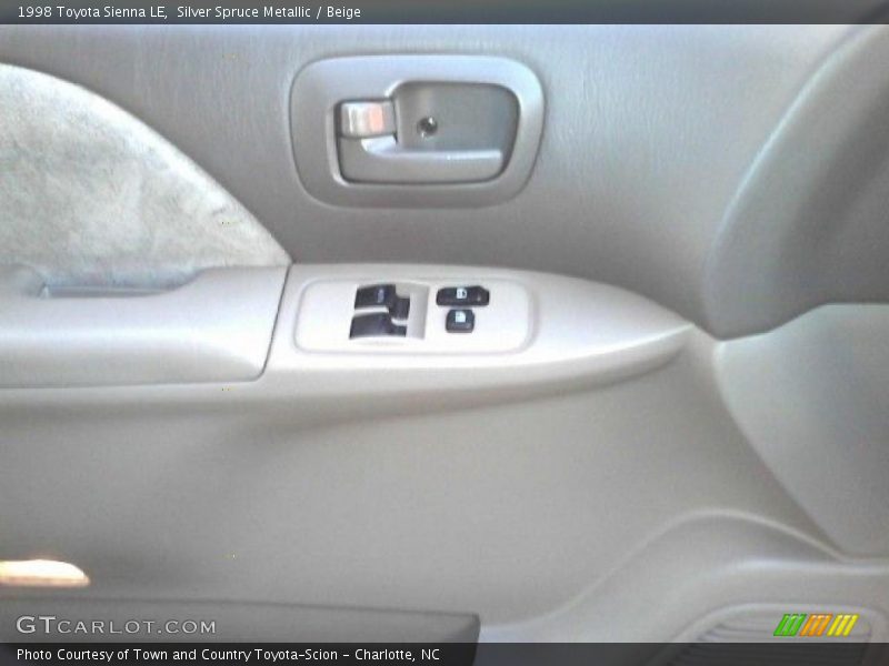 Silver Spruce Metallic / Beige 1998 Toyota Sienna LE