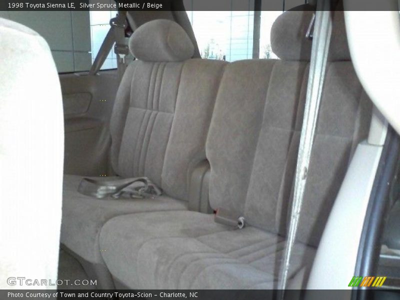 Silver Spruce Metallic / Beige 1998 Toyota Sienna LE
