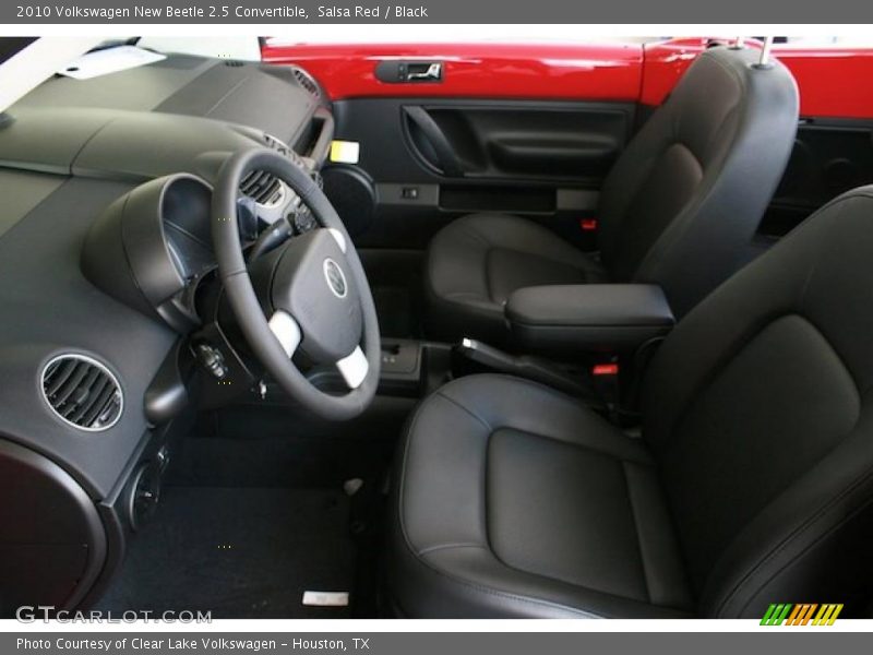 Salsa Red / Black 2010 Volkswagen New Beetle 2.5 Convertible