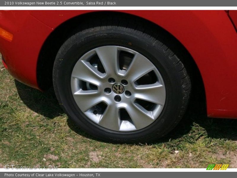 Salsa Red / Black 2010 Volkswagen New Beetle 2.5 Convertible