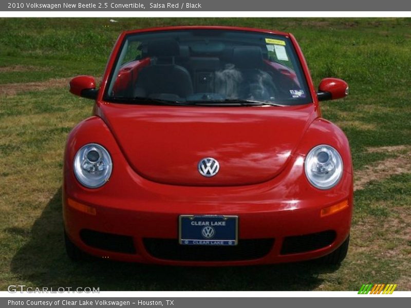 Salsa Red / Black 2010 Volkswagen New Beetle 2.5 Convertible