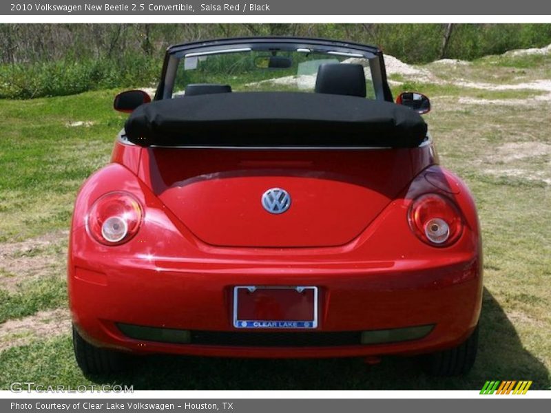 Salsa Red / Black 2010 Volkswagen New Beetle 2.5 Convertible