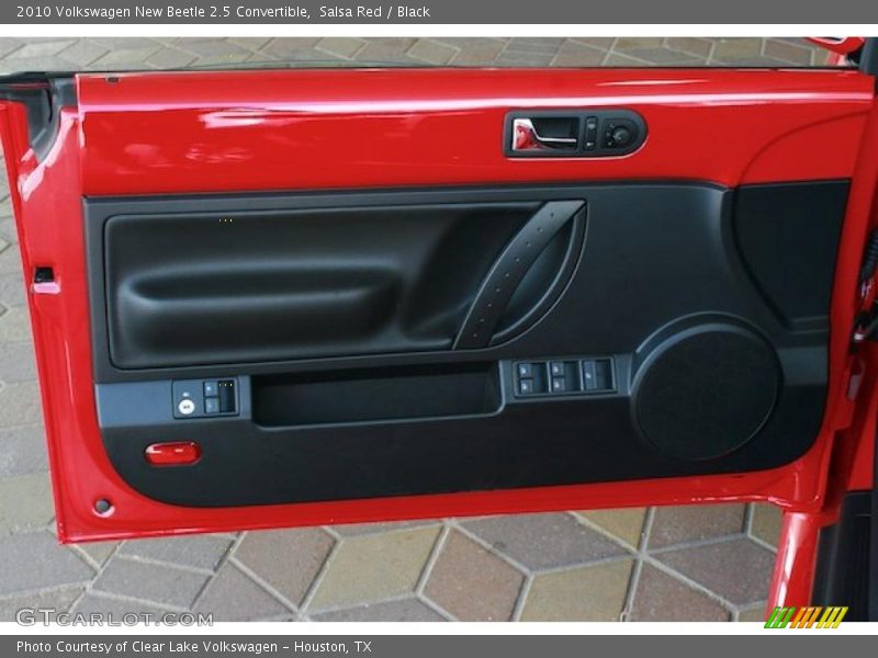 Salsa Red / Black 2010 Volkswagen New Beetle 2.5 Convertible
