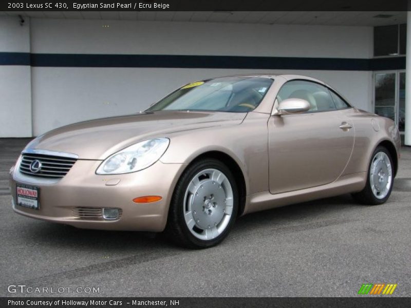 Egyptian Sand Pearl / Ecru Beige 2003 Lexus SC 430