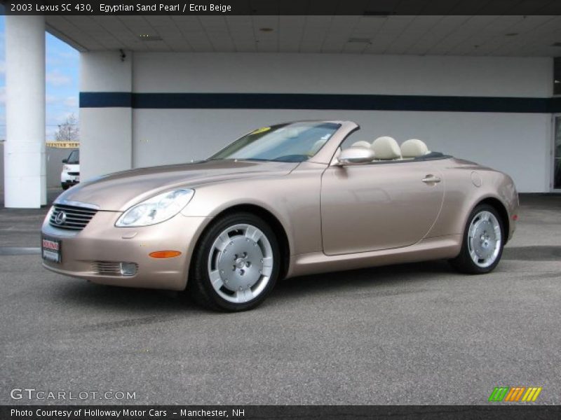 Egyptian Sand Pearl / Ecru Beige 2003 Lexus SC 430