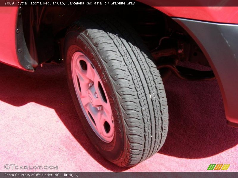 Barcelona Red Metallic / Graphite Gray 2009 Toyota Tacoma Regular Cab