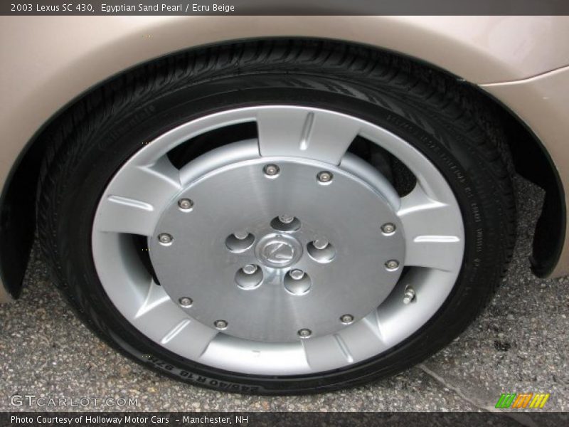 Egyptian Sand Pearl / Ecru Beige 2003 Lexus SC 430