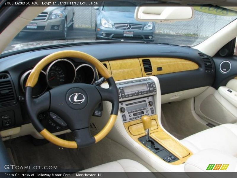 Egyptian Sand Pearl / Ecru Beige 2003 Lexus SC 430