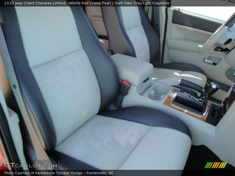 Inferno Red Crystal Pearl / Dark Slate Gray/Light Graystone 2010 Jeep Grand Cherokee Limited