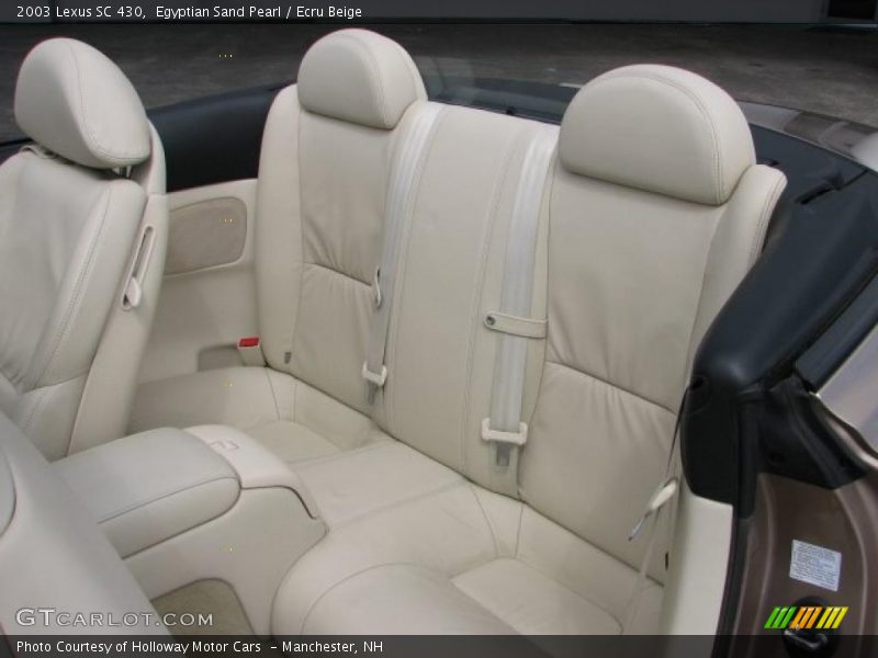Egyptian Sand Pearl / Ecru Beige 2003 Lexus SC 430