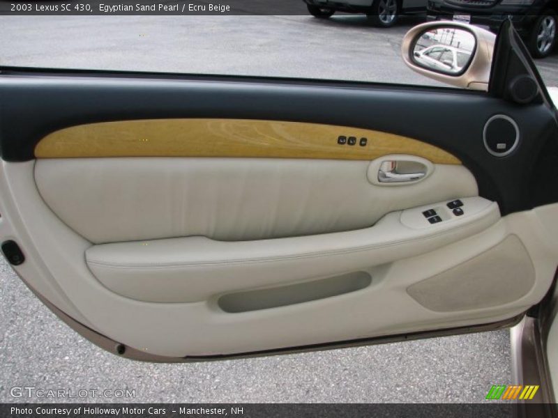 Egyptian Sand Pearl / Ecru Beige 2003 Lexus SC 430
