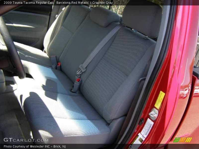 Barcelona Red Metallic / Graphite Gray 2009 Toyota Tacoma Regular Cab