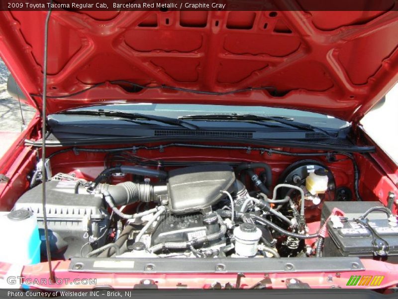 Barcelona Red Metallic / Graphite Gray 2009 Toyota Tacoma Regular Cab