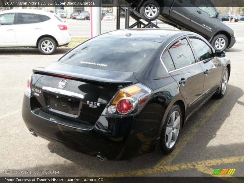 Super Black / Charcoal 2007 Nissan Altima 3.5 SE