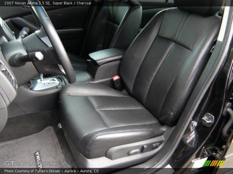 Super Black / Charcoal 2007 Nissan Altima 3.5 SE