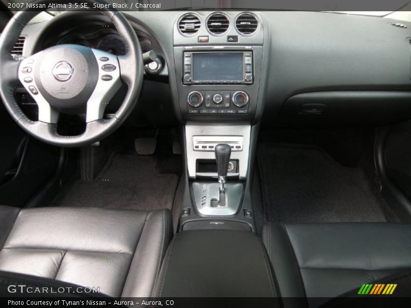 Super Black / Charcoal 2007 Nissan Altima 3.5 SE