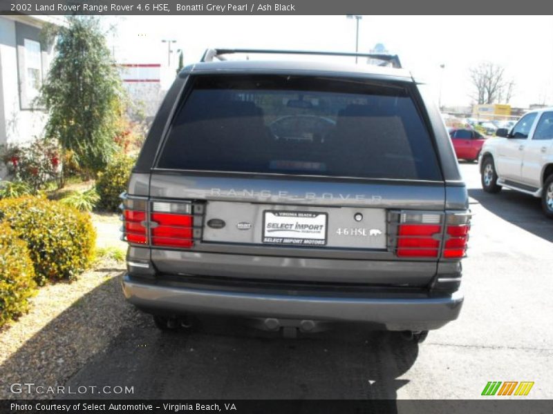 Bonatti Grey Pearl / Ash Black 2002 Land Rover Range Rover 4.6 HSE