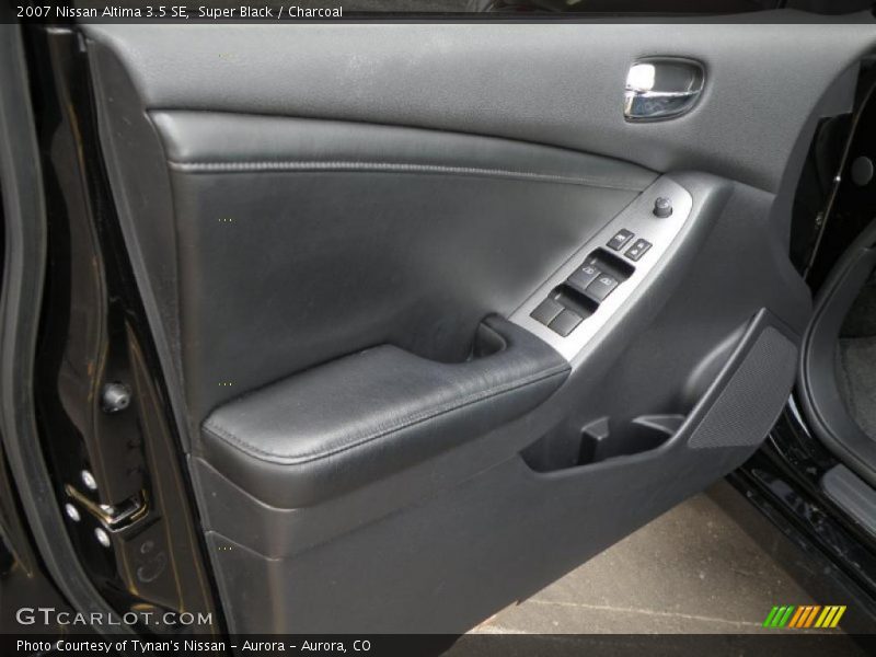 Super Black / Charcoal 2007 Nissan Altima 3.5 SE