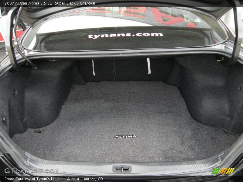 Super Black / Charcoal 2007 Nissan Altima 3.5 SE