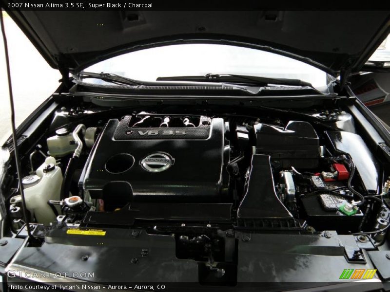 Super Black / Charcoal 2007 Nissan Altima 3.5 SE